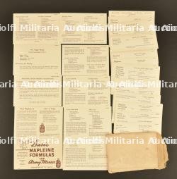Carnet de fiches recettes des mess de l'US Army