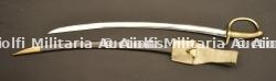 Sabre briquet garde nationale avec son gousset en buffle blanc — photo 6