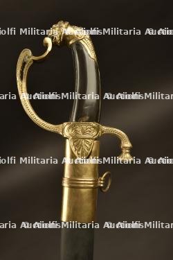 Belle reconstruction d'un sabre des gardes d'honneur premier empire — miniature 6