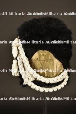 Reconstitution d'un bonnet à poils d'un soldat de la Vieille Garde de l'Empereur Napoléon 1er
