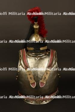 Reconstituions d'un casque et d'une cuirasse de cuirassier 1er Empire