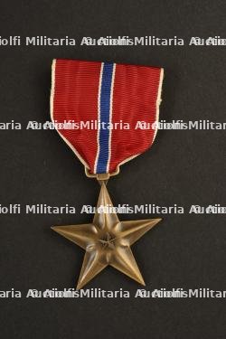 Bronze star medal nominative en boite. Bronze star medal named in box — photo 5