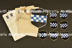Insigne et documents de la 99ème DI US. Insignia and documents of the 99th US ID