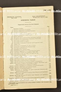 Ensemble de manuels technique US. US technical manual set — miniature 5
