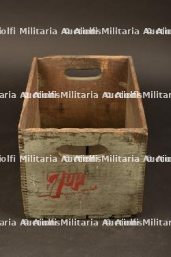 Caisse de transport de bouteilles 7 UP. Bottle transport box 7 up — miniature 5