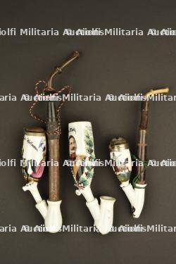 Lot de pipes de réserviste. Lot of reservist pipes