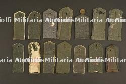 Lot de pattes d'épaules allemande WWI. Bundle of German WWI shoulder straps — miniature 2