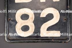 Plaque d'immatriculation civile. Civil registration plate. — miniature 9