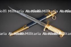 Dague d'officier de l'armée impériale Thaïlandaise sous contrôle japonais. Thai Imperial Army officer’s dagger under Japanese control. — photo 1