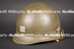 Casque de parachutiste US légion étrangère. U.S. paratrooper helmet used by the Foreign Legion. — miniature 1
