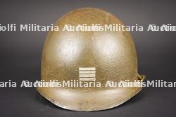 Casque de parachutiste US légion étrangère. U.S. paratrooper helmet used by the Foreign Legion. — photo 2