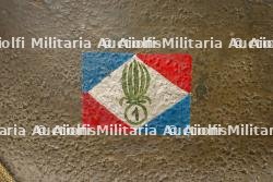Casque de parachutiste US légion étrangère. U.S. paratrooper helmet used by the Foreign Legion. — photo 5