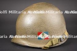 Casque de parachutiste US légion étrangère. U.S. paratrooper helmet used by the Foreign Legion. — photo 8
