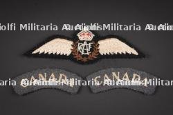Insignes RCAF. RCAF insignias.
