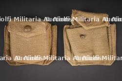 Cartouchières et pochette pour boussole britannique. British ammunition pouches and compass pouch — photo 1