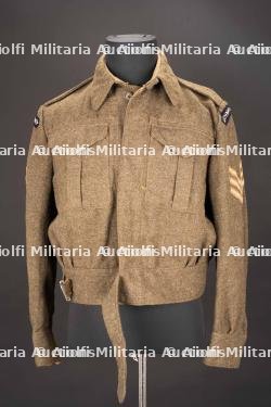 Battle Dress du Northamptonshire Yeomanry. Norhamptonshire Yeomanry Battle Dress. — miniature 3