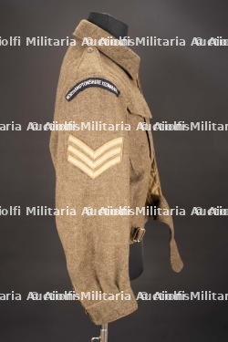 Battle Dress du Northamptonshire Yeomanry. Norhamptonshire Yeomanry Battle Dress. — photo 4
