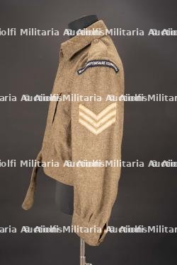 Battle Dress du Northamptonshire Yeomanry. Norhamptonshire Yeomanry Battle Dress. — miniature 7