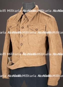 Blouson de Battle Dress Britannique. British battle dress.
