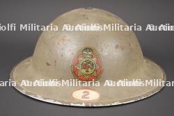 Casque britannique à insigne. British insignia helmet. — miniature 2