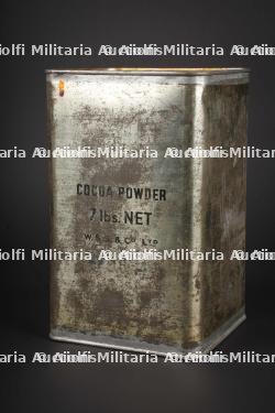 Boite de ration britannique. British ration tin