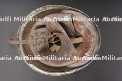 Casque de dispatch rider britannique. British dispatch rider helmet. — photo 7