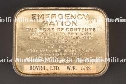 Emergency ration. Emergency ration.