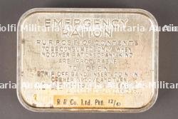 Emergency ration. Emergency ration.