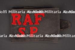 Brassard RAF SP. British RAFSP armband.