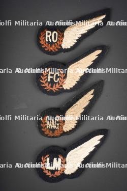 Brevets RAF. British RAF qualification badge.