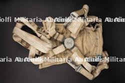 Harnais de parachute Observer RAF. RAF observer parachute harness.
