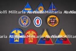 Insignes de manche US. US Army shoulder insignia.