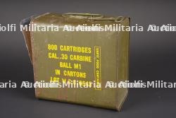 Caisse à munition US. US Army ammunitions crate.