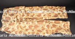 Pantalon HBT 43 camouflé. US HBT 43 camouflaged trousers.