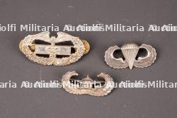Brevets US. US Army qualification badges.