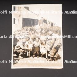 Photo de la Libération de Brest. Liberation of Brest press photograph.