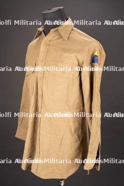 Chemise US de la 2ème DB US. US 2nd Armored Division shirt.