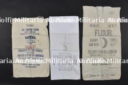 Sacs de ration US. US Army ration bags.