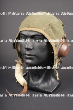 Bonnet de vol Type A-9 US. US Type A-9 flight helmet.