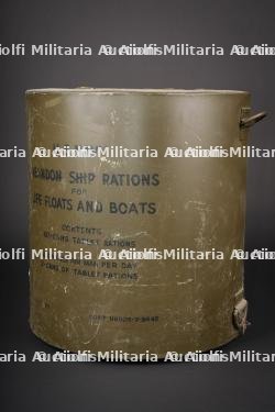 Container de survie US Navy. US Navy survival container.
