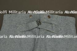 Culotte bleu horizon troupe infanterie. Horizon blue infantry other ranks breeches — miniature 5
