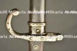 Baïonnette française Gras Mlle 1874. French Gras Model 1874 bayonet — miniature 2