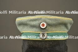 Mutze troupe d'un sous officier du Jager zu Pferde Regiment Nr 1. Enlisted visor cap of an NCO from Jäger zu Pferde Regiment Nr 1 — photo 1