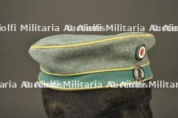 Mutze troupe d'un sous officier du Jager zu Pferde Regiment Nr 1. Enlisted visor cap of an NCO from Jäger zu Pferde Regiment Nr 1 — photo 9
