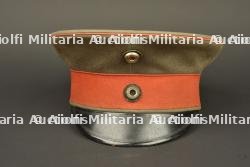 Schirmmutze feldgrau M1910 d'officier prussien. Model 1910 feldgrau visor cap of a Prussian officer