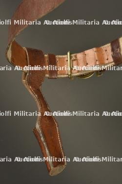 Très bel ensemble Feldbinde et porte poignard d'officier prussien dans sa boite. Fine set comprising Prussian officer’s Feldbinde and dagger hanger in its original box — miniature 4
