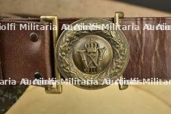 Très bel ensemble Feldbinde et porte poignard d'officier prussien dans sa boite. Fine set comprising Prussian officer’s Feldbinde and dagger hanger in its original box — photo 6