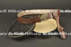 Très bel ensemble Feldbinde et porte poignard d'officier prussien dans sa boite. Fine set comprising Prussian officer’s Feldbinde and dagger hanger in its original box — photo 7
