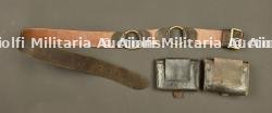 Ceinturon et cartouchières d'artilleur français. French artillery belt and cartridge pouches — miniature 3