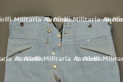 Culotte bleu horizon d'un officier d'artillerie. Horizon blue artillery officer’s breeches — miniature 7